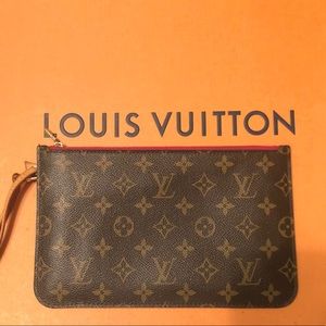 Louis Vuitton Neverfull Wristlet: AUTHENTIC 🔥